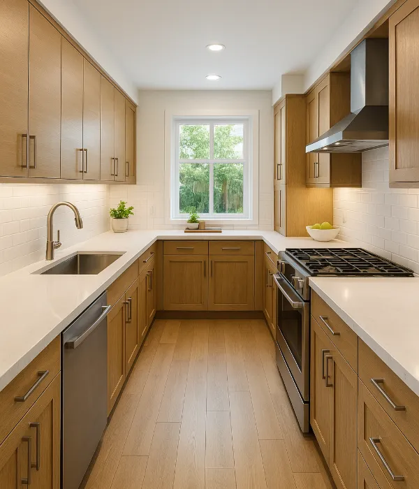Galley Style Kitchen Layout