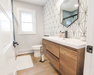 Bathroom remodeling completed by RR Contractor Services in Harford County MD