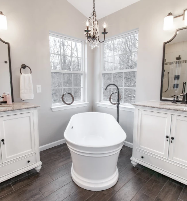 nice master bathroom remodel