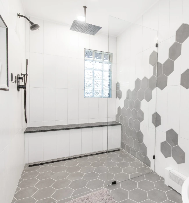 Converting a tub to a shower