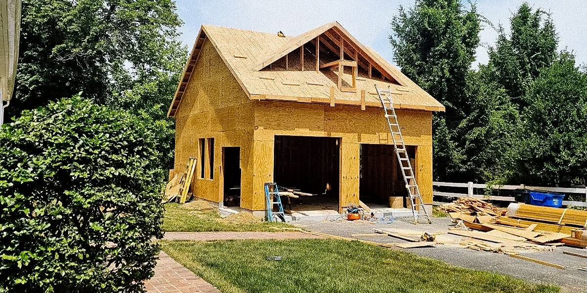 high end Maryland garage to ADU